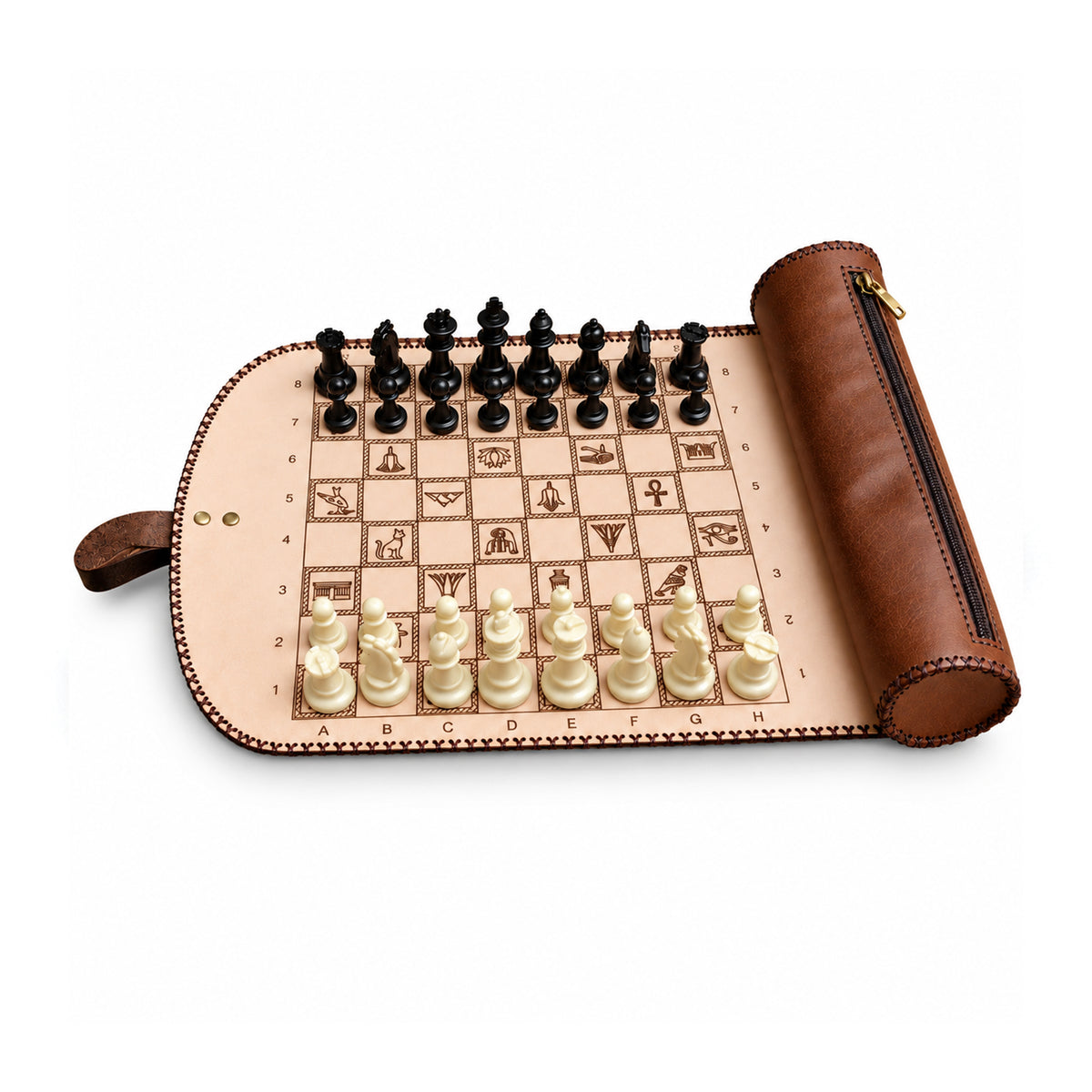 Leather Chess set S03