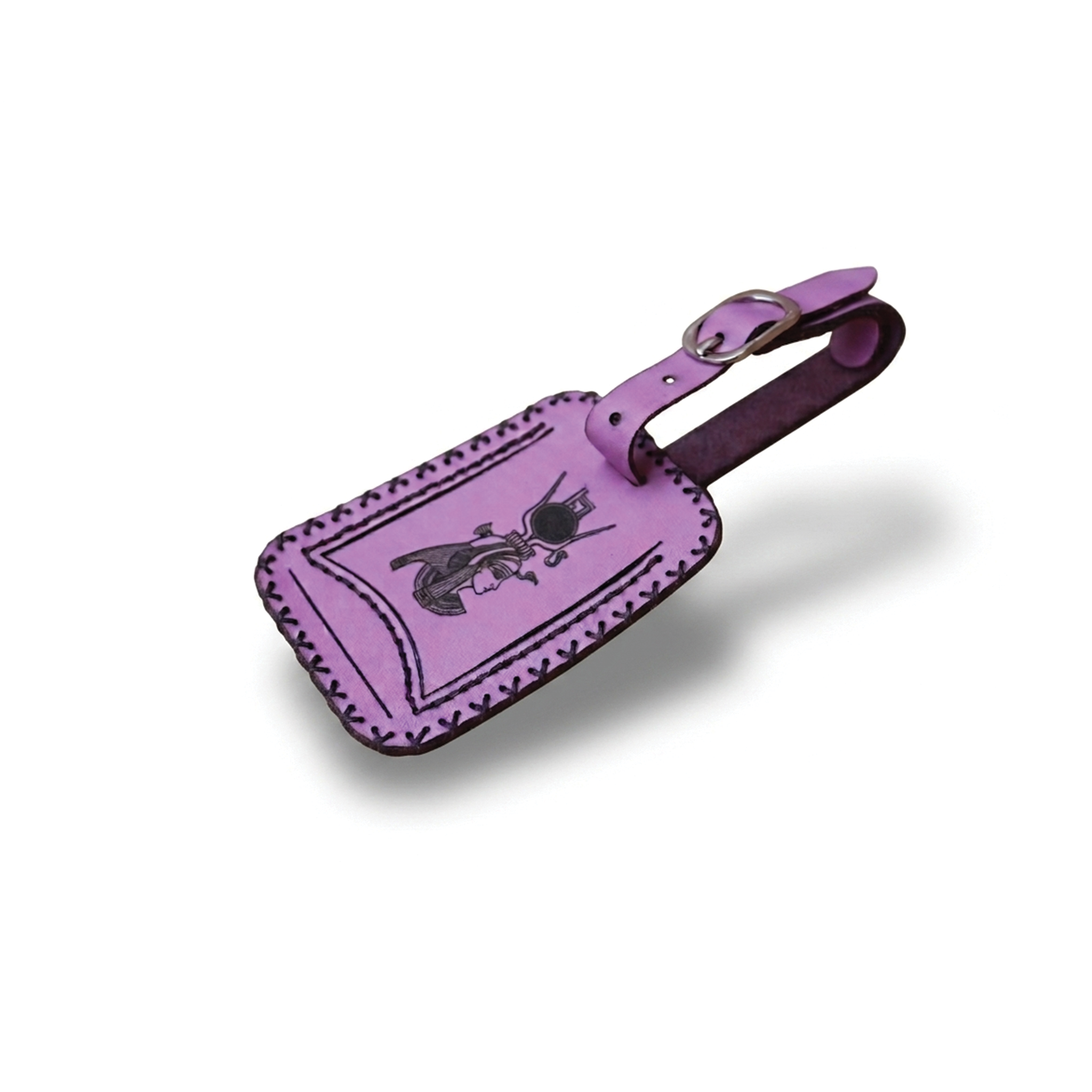 Leather Luggage Tag A13